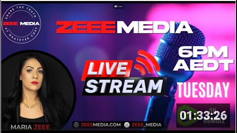 Maria Zeee LIVE @ 6PM - Health Professionals Replaced by Drones, AI Takeover of the World