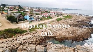 Las Conchitas beach in Chile