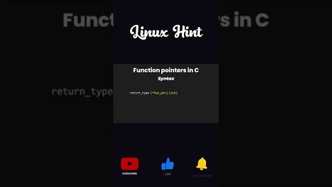 function pointers #functions #pointers #functionpointers