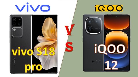 Vivo S18 Pro VS IQOO 12 | Full comparison | which is best ? | @technoideas360