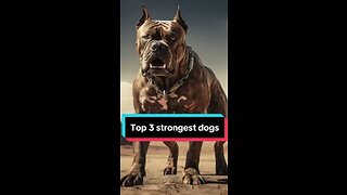 The top 3 strongest dogs in the world