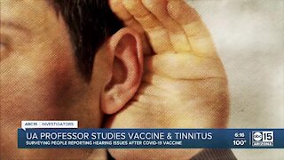 UA Professor examines possible link between COVID-19 vaccine and tinnitus