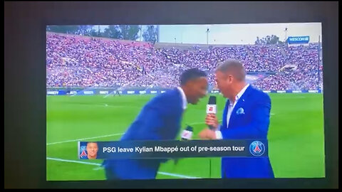 Shaka Hislop collapsed on-air ahead of a friendly between AC Milan and Madrid at the Rose Bowl.