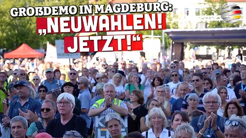 Großdemo in Magdeburg: „Neuwahlen! JETZT!“@Deutschland Kurier🙈
