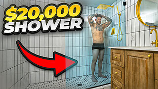 Building a $20,000 GIANT shower In Abandoned House.