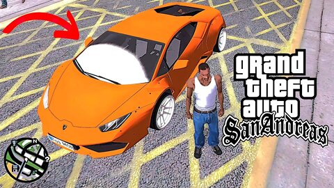 Secret Lamborghini Huracan Super Car Location in GTA San Andreas (Cheat Code)