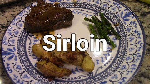 Home Chef Sirloin Steak And Loaded Bacon Potatoes! 🍽