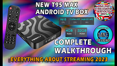 New T95 Max Android TV Box