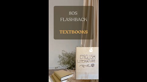 80s Flashback: Textbooks