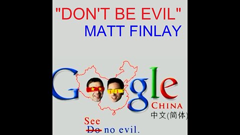 Don't Be Evil (Video Edit) - Matt Finlay