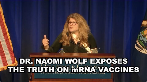 Dr. Naomi Wolf Exposes The Truth On mRNA Vaccines