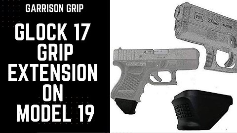 How To Install the CCW / Concealed Carry GLOCK 17 Grip Extension on Model 19