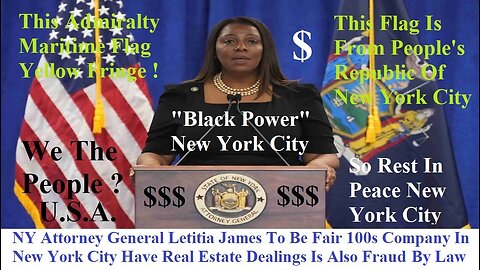 NY Attorney General Letitia James Speaks 100s Other Real Estate Dealings Is Fraud