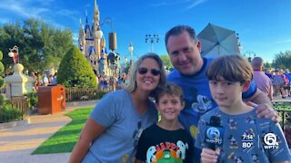 Wellington family makes their way to the 50th Anniversary of Walt Disney World