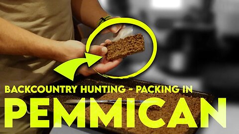 Eating Carnivore in the Backcountry! - Making Homemade Pemmican