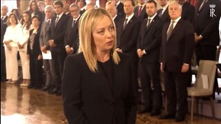 Giorgia Meloni Sworn In As Italy's First Woman PM