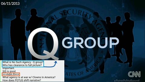 CNN's Jake Tapper - THEN & NOW: reporting on NSA's Q Group in 2013 versus NSA's Q group in 2022.
