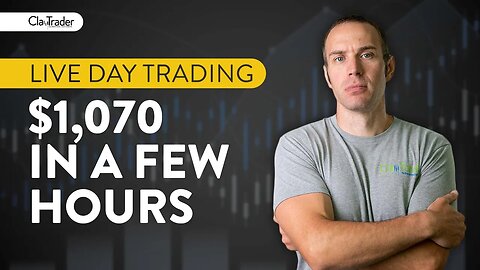 [LIVE] Day Trading | $1,070 in a Few Hours? Yup!