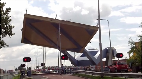 Slauerhoff Bridge In The Netherlands Is Not Your Everyday Bridge