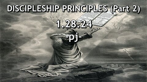 Discipleship Principles 2