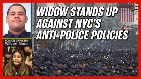 Widow of Murdered NYC Police Officer Stands Up Against the Anti-Police Policies