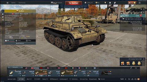 WHY YOU CANNOT PLAY OLD GERMAN TANKS IN A REGULAR MANNER AGAINST MODERN MBT TANKS!