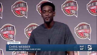 Chris Webber looks back fondly on Michigan memories as he enters Hall of Fame