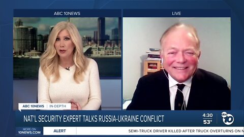 Ntl security expert talks Russia conflict