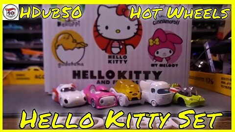 Opening Hot Wheels Hello Kitty Character Cars