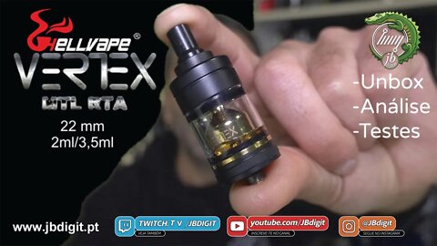 [PT] HellVape VERTEX MTL RTA - 2ml/3,5ml - que aconteceu ao MD?