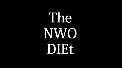 The NWO DIEt: the First Anti-Vegan Documentary (2017)