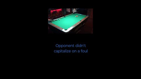 I was mad at an error, then rebalanced. #pool #billiards #9ball #9ballpool #tournament