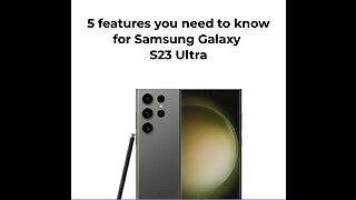 Top 5 Features of Samsung