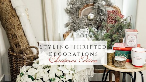 Styling Thrifted Decorations, Christmas Edition, Collab with Canterbury Cottage