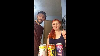 Candy Flavored Energy Drink Taste Test #VertVids