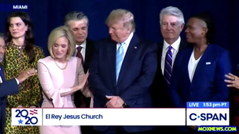 Evangelicals Leaders Lay Hands On Trump