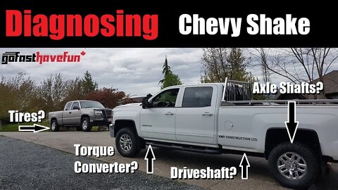 Diagnosing Chevy Shake Service Bulletin GM#16-na-175 GM Pick Up (Silverado / Sierra) | AnthonyJ350