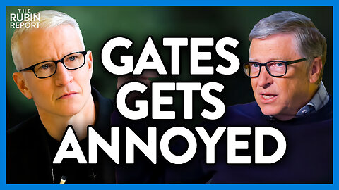 Watch Bill Gates Get Annoyed as 60 Minutes Host Points Out His Hypocrisy | DM CLIPS | Rubin Report