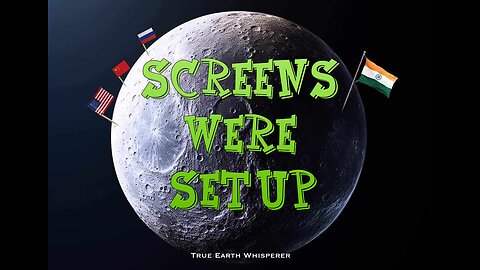 SCREENS WERE SET UP | Chandrayaan-3 Moon Landing Hoax