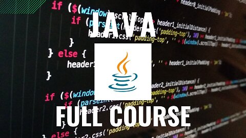 Java Full Course for free ☕