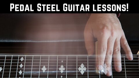 "I Live For You" Pedal Steel guitar lesson George Harrison