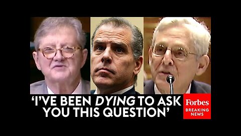 John Kennedy Asks Garland Point Blank About Hunter Biden