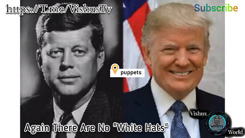 Again There Are No "White Hats" JFK Was Just Another Reptilian Demon... #VishusTv 📺