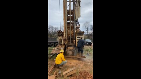 B&R Drilling searching for water.