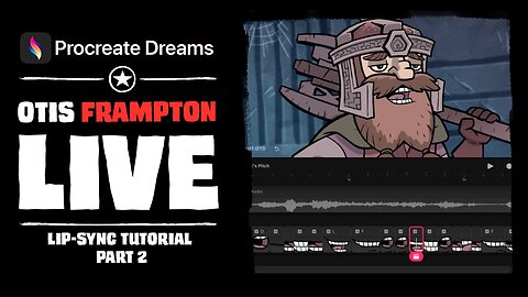 “Gimli’s Pitch” - Procreate Dreams Lip-Sync Tutorial Part 2