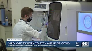 Arizona virologists work to get one step ahead of COVID-19 mutations