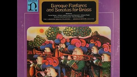 The London Brass Players, Joshua Rifkin, Various – Baroque Fanfares and Sonatas for Brass
