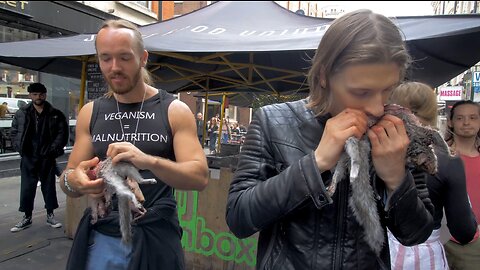 JAILED for Eating Meat @ Soho Vegan Market | London, UK