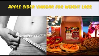 Magic Drink for Weight loss (Apple Cider Vinegar)