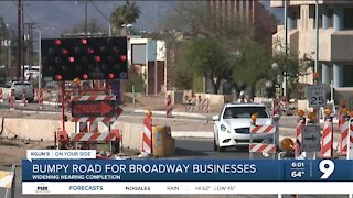 Broadway widening: Businesses deal with disruption